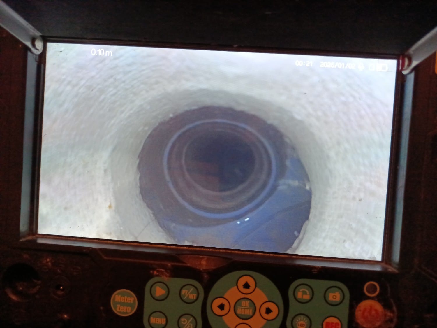 בדיקת מצלמה בצנרת